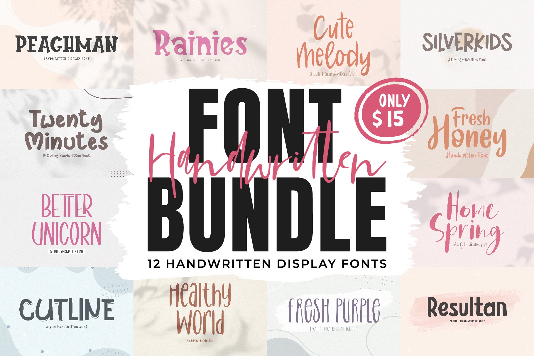 10 Best Handwritten Font Bundles (2023 Update)