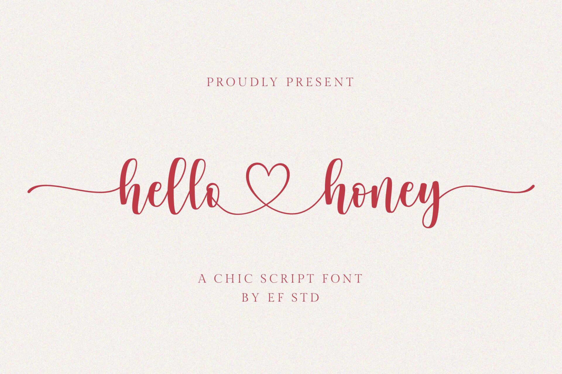 12 Best Script Fonts For Branding And Logo Design - 03 Hello Honey Typeface