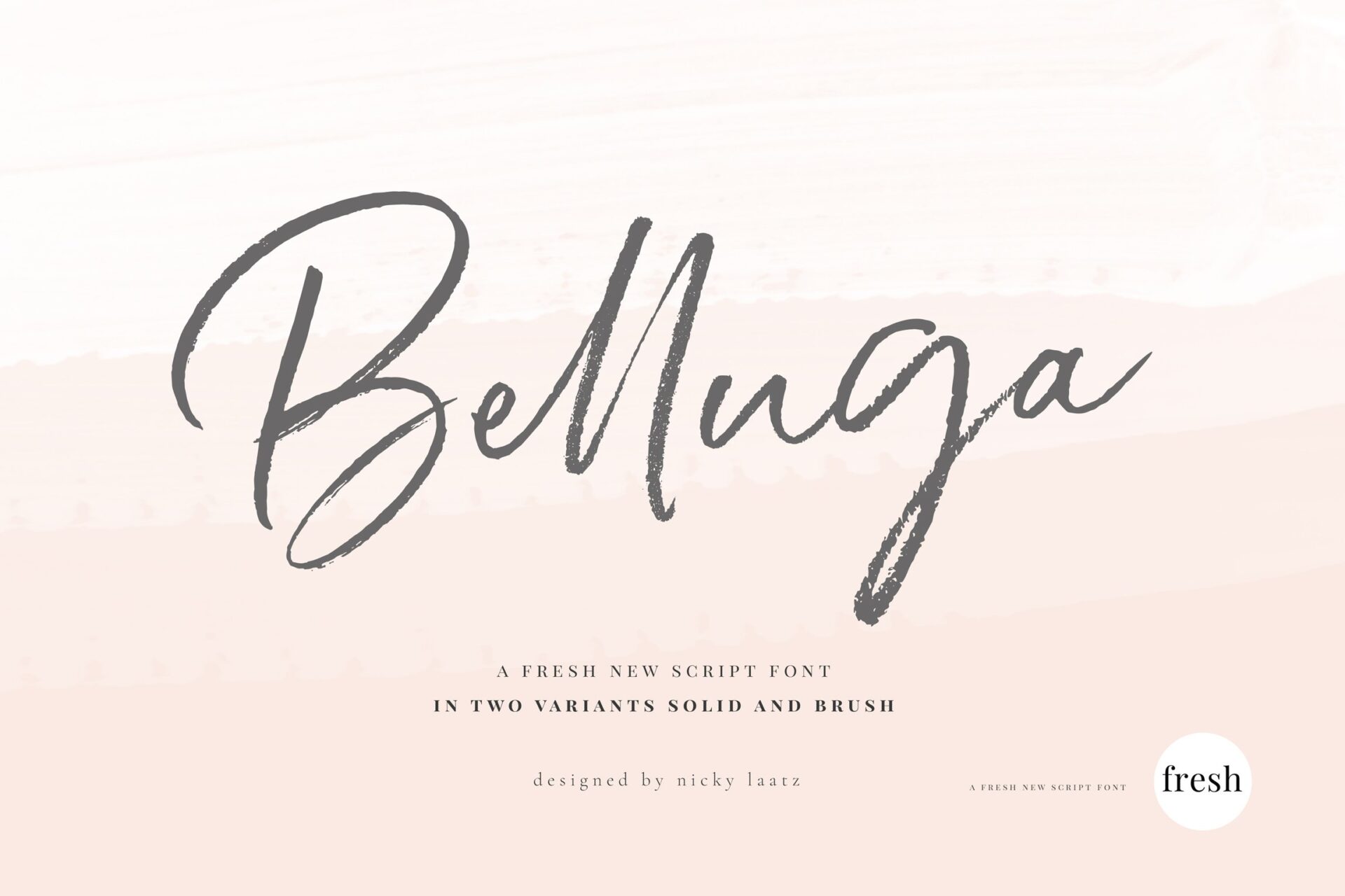 12 Best Script Fonts For Branding And Logo Design - 05 Belluga Typeface