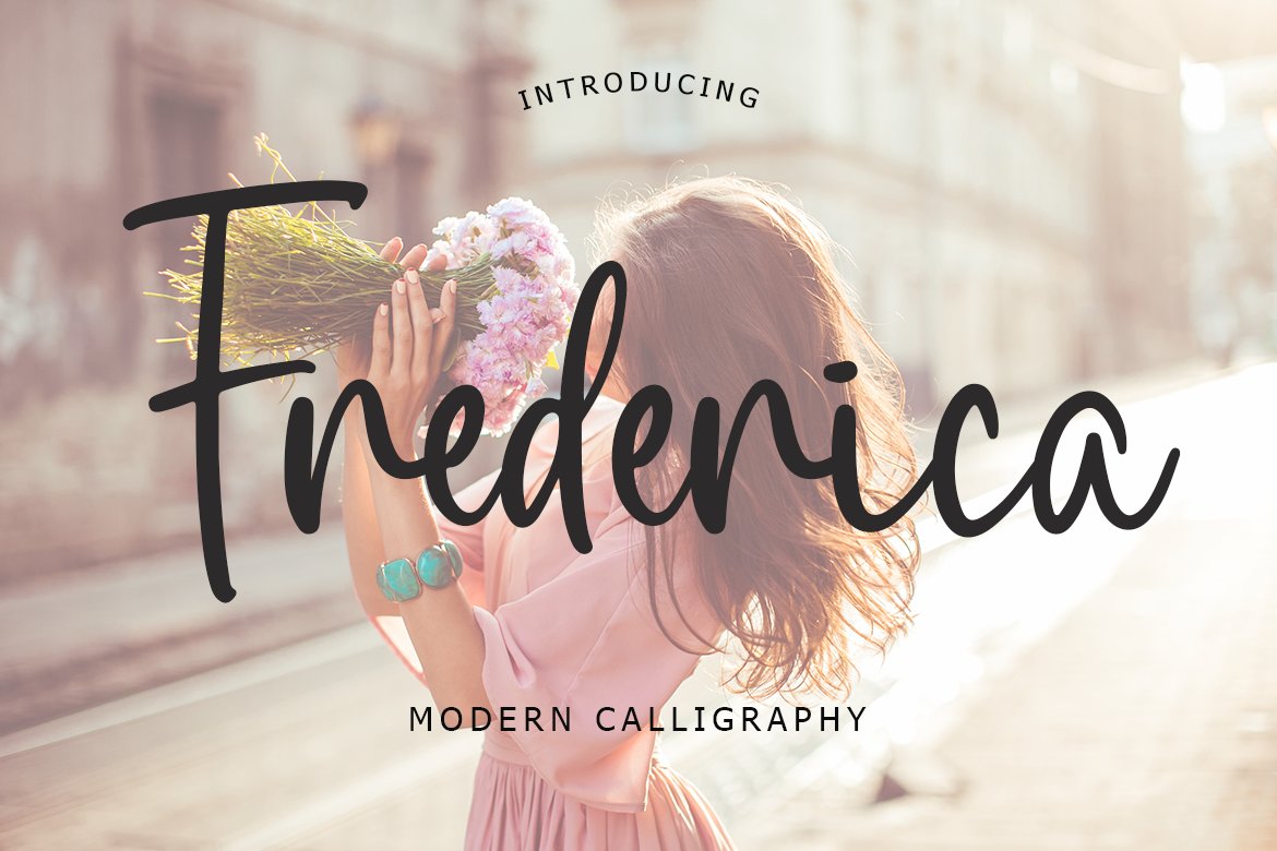 12 Best Script Fonts For Branding And Logo Design - 12 Frederica Typeface