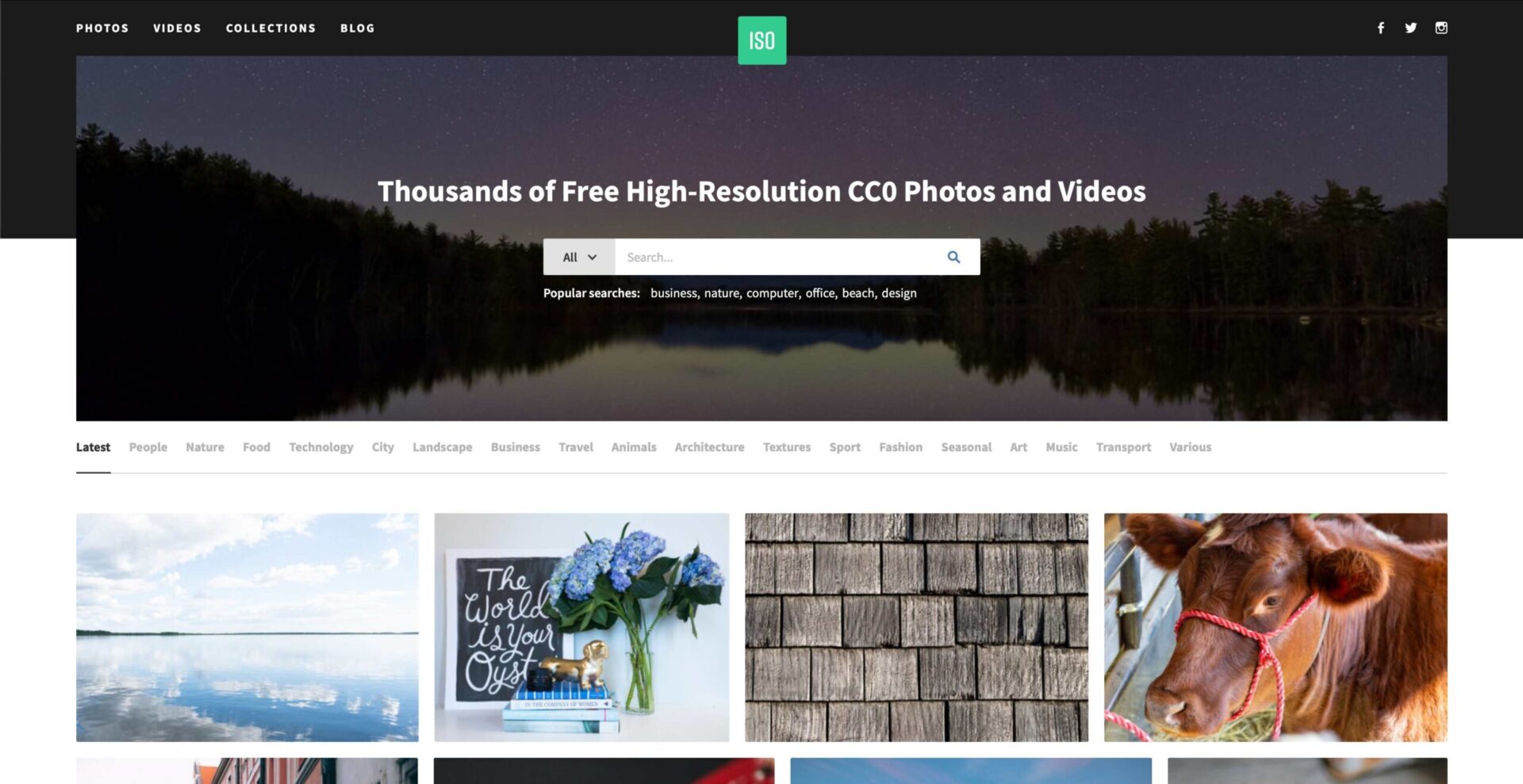 15 Free Stock Photography Websites You Should Be Using For Your Next Project - 14 Free Stock Websites isorepublic scaled 1