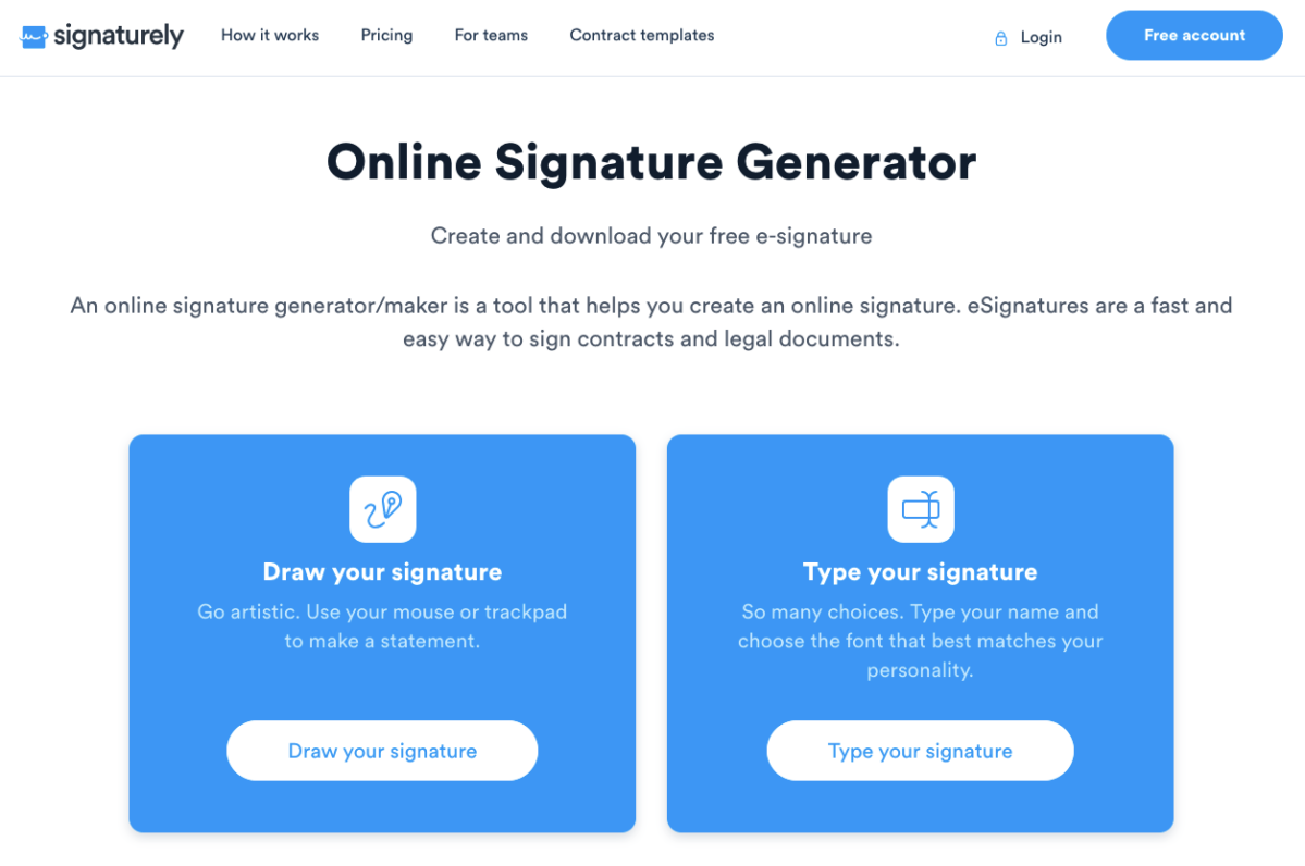 Enhancing Your Creative Business with a Handwritten Signature Generator - signaturely1