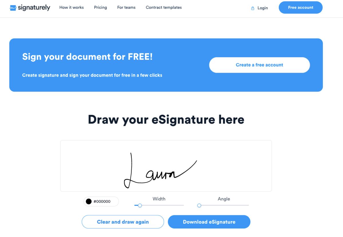 Enhancing Your Creative Business with a Handwritten Signature Generator - signaturely2